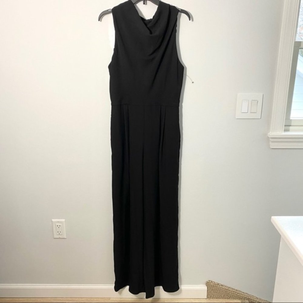 NWOT Gal Meets Glam Melanie Black Jumpsuit Sz 8